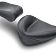 Load image into Gallery viewer, Mustang 00-15 Harley Softail Standard Rear Tire Standard Touring Solo Seat - Black - Main Product View