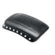 Load image into Gallery viewer, Mustang 00-15 Harley Softail Standard Rear Tire Touring Passenger Seat w/Studs - Black - Side View