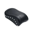 Load image into Gallery viewer, Mustang 00-15 Harley Softail Standard Rear Tire Wide Touring Passenger Seat w/Studs - Black - Side View