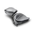 Load image into Gallery viewer, Mustang 00-15 Harley Softail Standard Rear Tire Wide Touring Passenger Seat w/Studs - Black - Side View