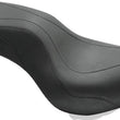 Load image into Gallery viewer, Mustang 00-15 Harley Softail Standard Rear Tire Wide Touring Solo Seat w/Studs - Black - Side View