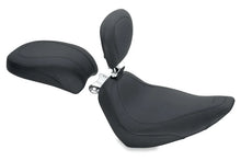 Load image into Gallery viewer, Mustang 00-15 Harley Softail Standard Rear Tire Wide Tripper Passenger Seat - Black - Side View