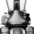 Load image into Gallery viewer, Mustang 00-17 Harley Softail w/Square Dash Tank Bib w/Studs - Black - Main Product View