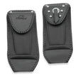 Load image into Gallery viewer, Mustang 00-17 Harley Softail with Square Dash Tank Bib w/Studs- Black - Main Product View