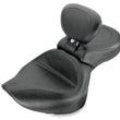Load image into Gallery viewer, Mustang 01-08 Honda VT750DC Spirit Wide Touring 1PC Seat w/ Driver Backrest - Black - Side View