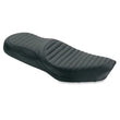 Load image into Gallery viewer, Mustang 01-15 Triumph Bonneville, T100,Scrambler ,Thruxton, 2012 SE 1PC Seat- Black - Side View