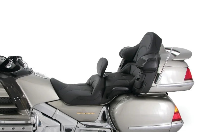 Mustang 01-17 Honda Gold Wing GL1800 Standard Touring 1PC Seat - Black - Main Product View
