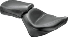 Load image into Gallery viewer, Mustang 02-08 Honda VTX1800 Cruiser Tank Bib w/Studs- Black - Side View