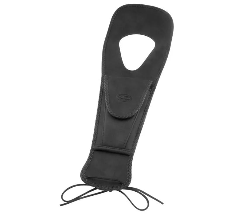 Mustang 02-08 Honda VTX1800 Tank Bib w/Pouch - Black - Side View