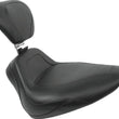 Load image into Gallery viewer, Mustang 02-08 Honda VTX1800C Sport Touring 2PC Seat - Black - Main Product View