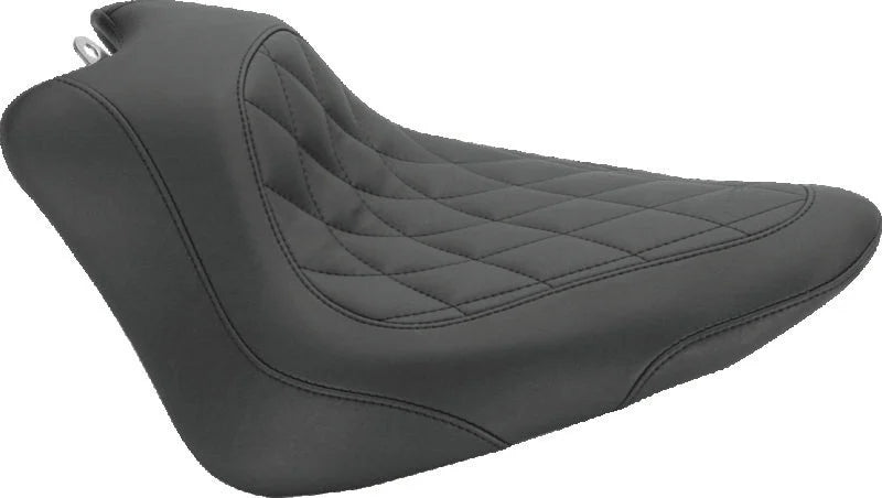 Mustang 02-08 Triumph America, 03-08 Speedmaster Fender Bib - Black - Side View