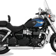 Load image into Gallery viewer, Mustang 02-08 Triumph America,03-08 Speedmaster, Std Touring 2PC Seat w/Driver Backrest - Black - Detail View