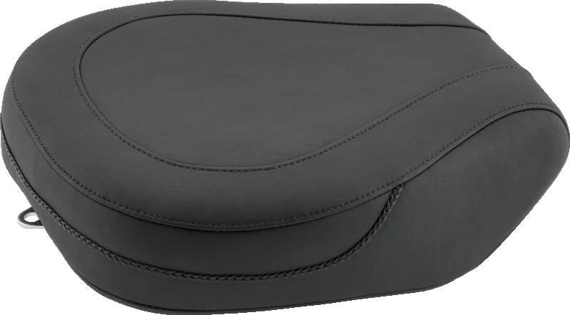 Mustang 02-09 Honda VTX1300 Retro, S & T Wide Touring 2PC Seat w/Studs - Black - Side View