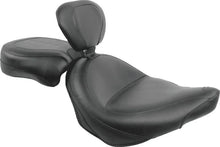 Load image into Gallery viewer, Mustang 03-17 Victory Vegas/ Kingpin, 05-07 8-Ball Touring 2PC Seat w/ Driver Backrest - Black - Main Product View