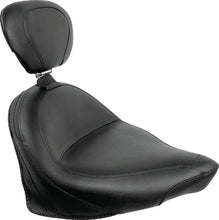 Load image into Gallery viewer, Mustang 03-17 Victory Vegas/ Kingpin, 05-07 8-Ball Touring Solo Seat w/Driver Backrest - Black - Main Product View
