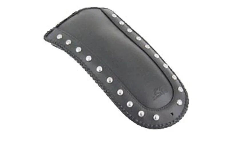 Mustang 04-09 Honda VTX1300 Fender Bib w/Studs - Black - Main Product View