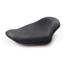 Load image into Gallery viewer, Mustang 04-21 Harley Sportster 3.3 GAL Tripper Solo Seat - Black - Side View