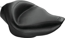 Load image into Gallery viewer, Mustang 04-21 Harley Sportster 3.3 GAL Wide Touring Solo Seat - Black - Main Product View