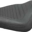 Load image into Gallery viewer, Mustang 04-21 Harley Sportster 3.3 Gal Tripper Solo Seat - Black - Main Product View