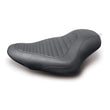 Load image into Gallery viewer, Mustang 04-21 Harley Sportster 3.3 Gal Tripper Solo Seat - Black - Side View