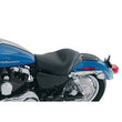 Load image into Gallery viewer, Mustang 04-21 Harley Sportster 4.5 GAL Standard Touring Solo Seat - Black - Side View