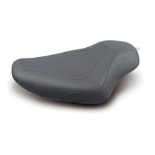 Load image into Gallery viewer, Mustang 04-21 Harley Sportster 4.5 GAL Tripper Solo Seat - Black - Side View