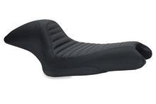 Load image into Gallery viewer, Mustang 04-21 Harley Sportster Cafe Solo Seat - Black - Main Product View
