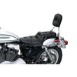 Load image into Gallery viewer, Mustang 04-21 Harley Sportster Duke 1PC Seat Regal - Black - Side View