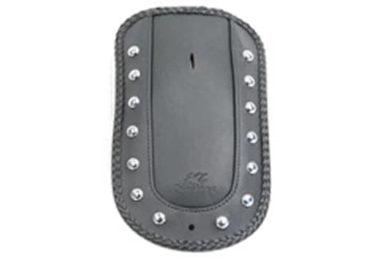 Mustang 04-21 Harley Sportster Fender Bib w/Studs - Black - Side View