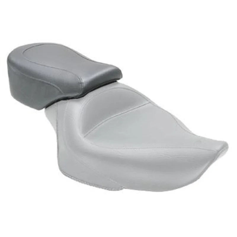 Mustang 04-21 Harley Sportster Standard Touring Passenger Seat - Black - Side View