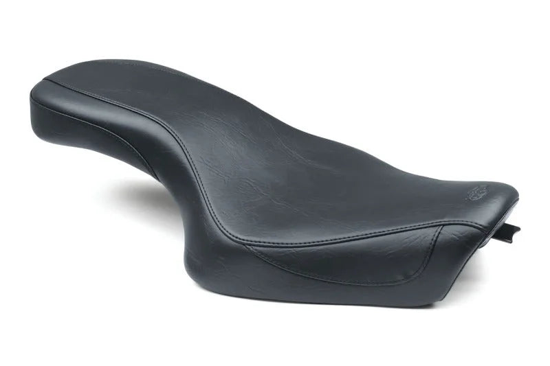 Mustang 04-21 Harley Sportster Super Tripper 1PC Seat - Black - Side View