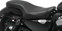Load image into Gallery viewer, Mustang 04-21 Harley Sportster Super Tripper 1PC Seat - Black - Detail View