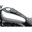 Load image into Gallery viewer, Mustang 04-21 Harley Sportster Tank Bib - Black - Side View
