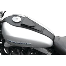 Load image into Gallery viewer, Mustang 04-21 Harley Sportster Tank Bib - Black - Side View