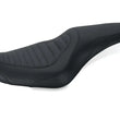 Load image into Gallery viewer, Mustang 04-21 Harley Sportster Tripper Fastback 1PC Seat - Black - Main Product View