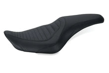 Load image into Gallery viewer, Mustang 04-21 Harley Sportster Tripper Fastback 1PC Seat - Black - Main Product View