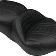 Load image into Gallery viewer, Mustang 04-21 Harley Sportster Wide Tripper Solo Seat - Black - Main Product View