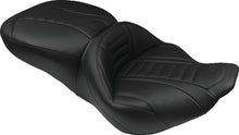 Load image into Gallery viewer, Mustang 04-21 Harley Sportster Wide Tripper Solo Seat - Black - Main Product View