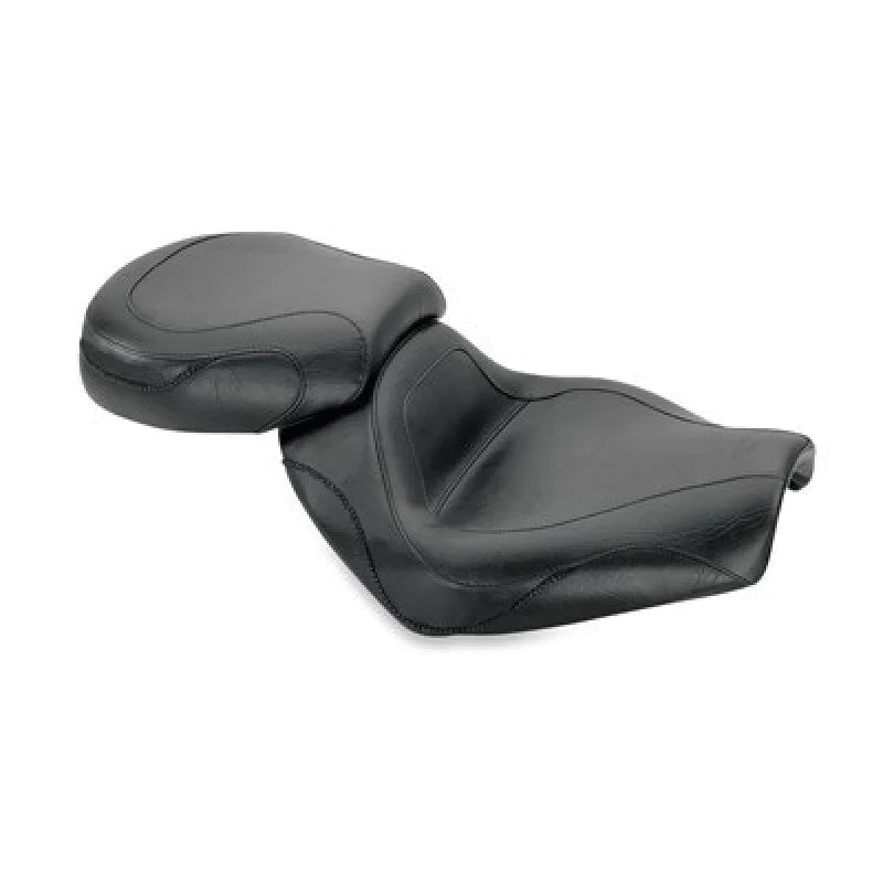 Mustang 04 Suzuki VZ1600 Marauder, 04-05 Boulevard M95 Sport Touring 2PC Seat - Black - Side View
