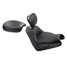 Load image into Gallery viewer, Mustang 05-08 Honda VTX1800F Sport Touring Passenger Seat - Black - Side View