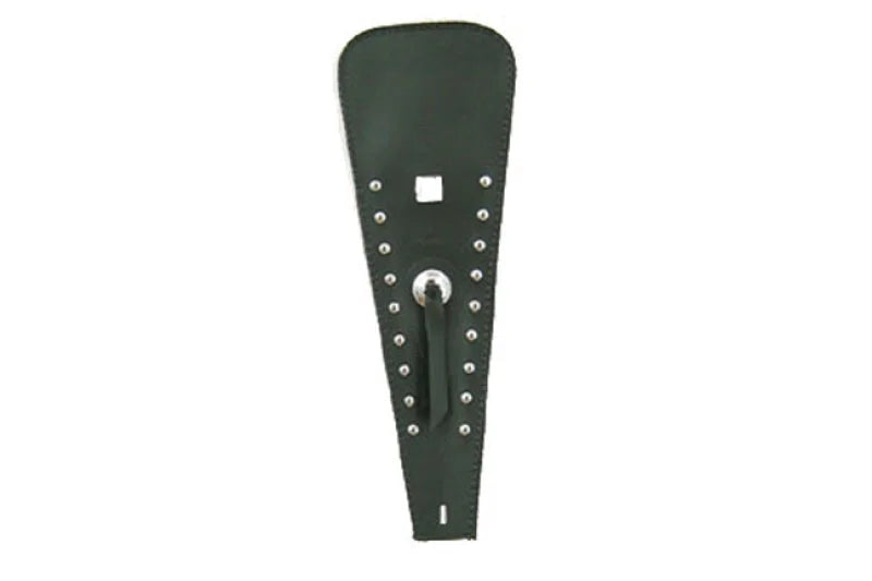 Mustang 05-08 Suzuki VL800 Volusia, Boulevard C50 Tank Bib w/Studs - Black - Side View