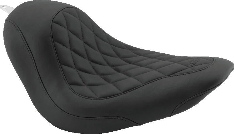 Mustang 05-21 Honda VT750 Aero, 07-14 VT750C Spirit, 10-21 Phantom Fender Bib - Black - Side View