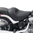 Load image into Gallery viewer, Mustang 06-10 Harley Softail FXST, 07-17 FLSTF Fender Bib - Black - Side View