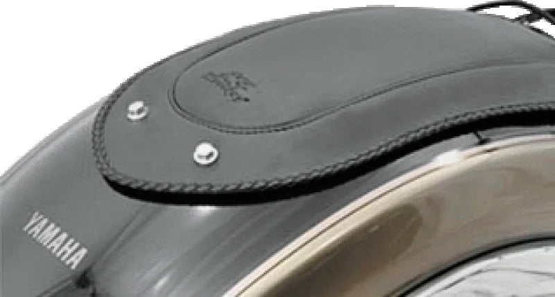 Mustang 06-10 and 12-15 Yamaha Roadliner, 06-15 Stratoliner Fender Bib - Black - Side View