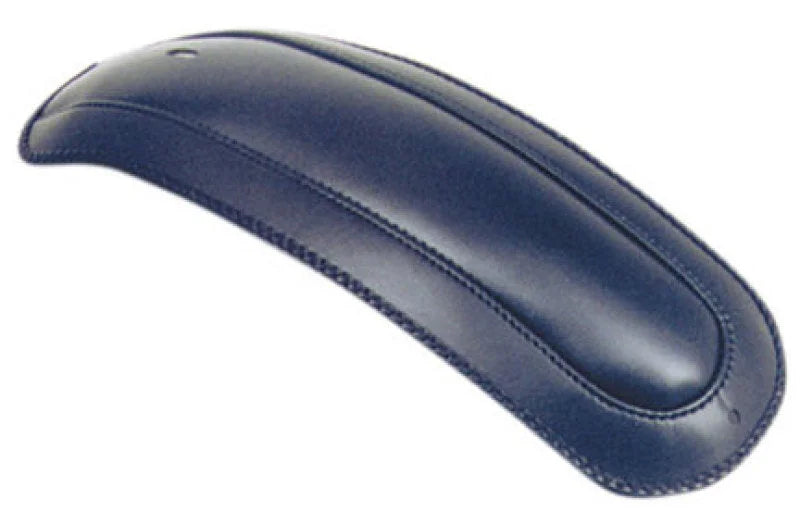 Mustang 06-17 Harley Dyna , 93-17 Wide Glide Fender Bib - Black - Side View