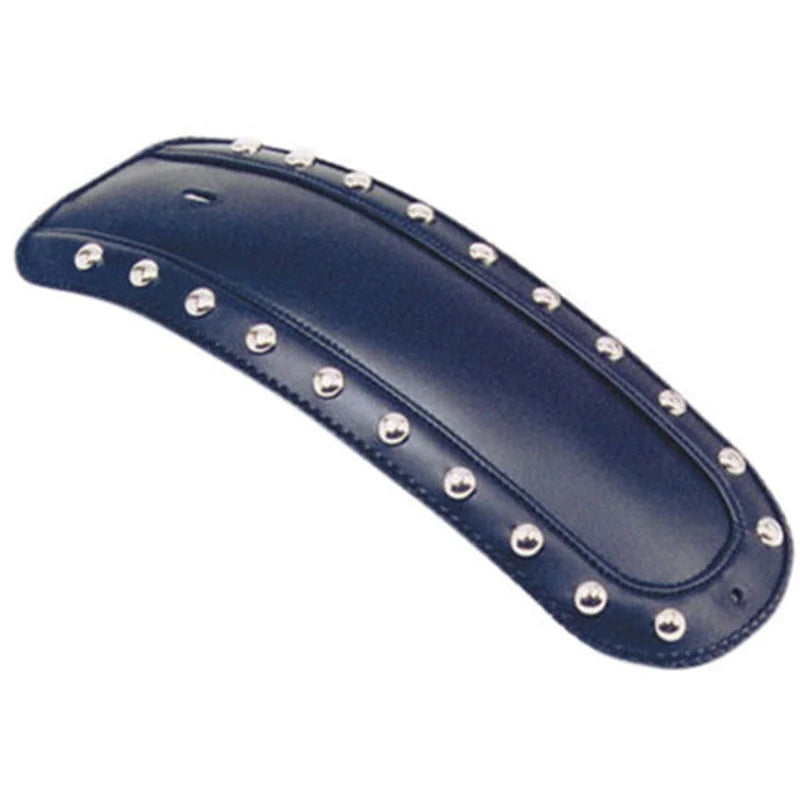 Mustang 06-17 Harley Dyna , 93-17 Wide Glide Fender Bib w/Studs - Black - Side View