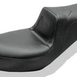 Load image into Gallery viewer, Mustang 06-17 Harley Dyna Squareback 1PC Seat - Black - Main Product View