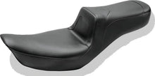 Load image into Gallery viewer, Mustang 06-17 Harley Dyna Squareback 1PC Seat - Black - Main Product View