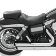 Load image into Gallery viewer, Mustang 06-17 Harley Dyna Standard Touring 1PC Seat - Black - Main Product View
