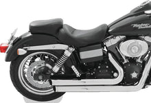 Load image into Gallery viewer, Mustang 06-17 Harley Dyna Standard Touring 1PC Seat - Black - Main Product View